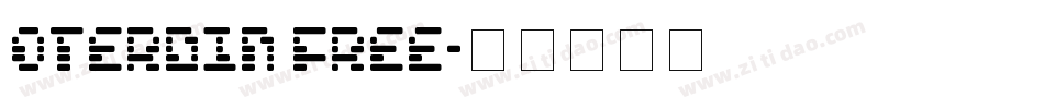 Oterdin Free字体转换